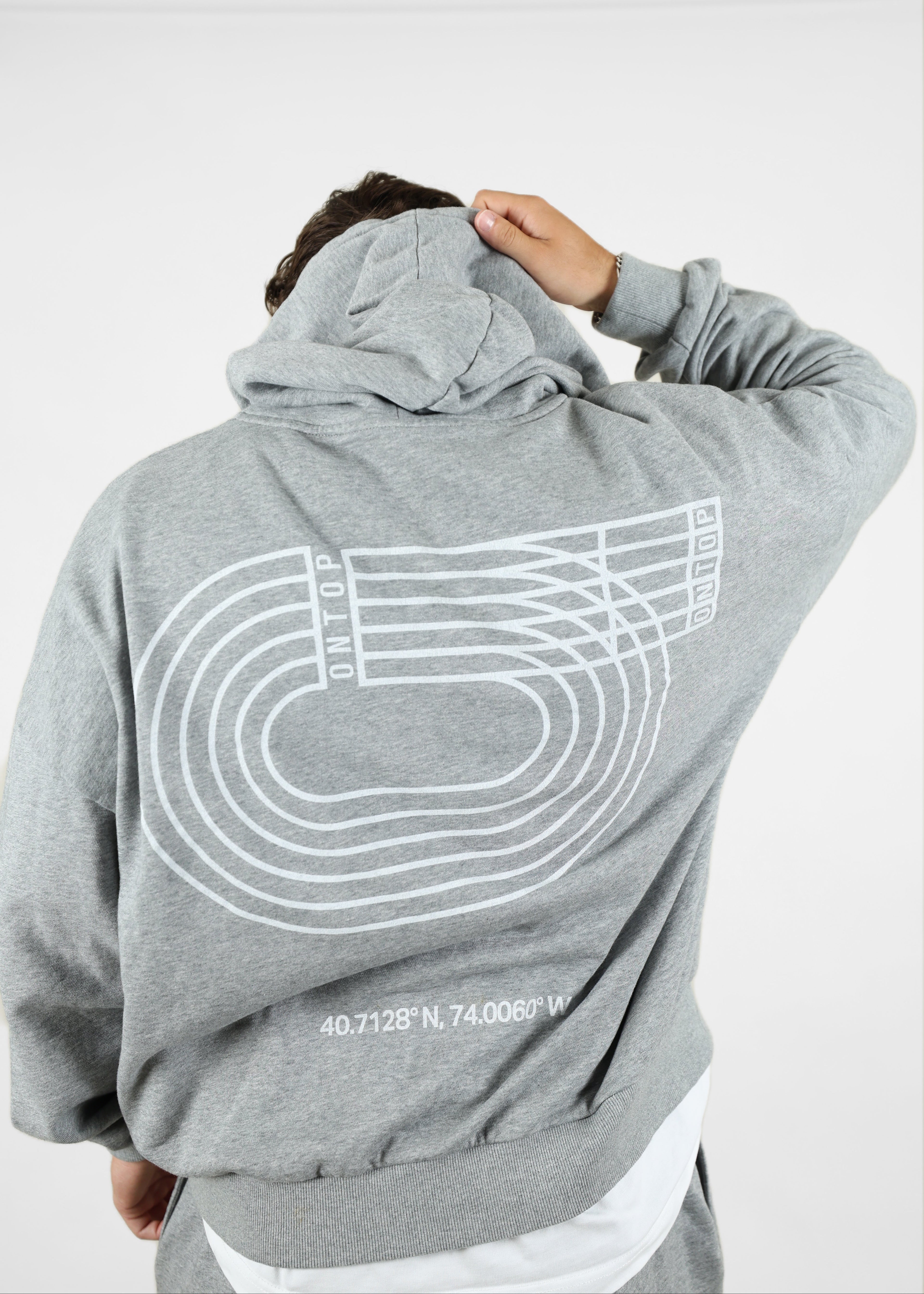603 - Track Graphic Hoodie