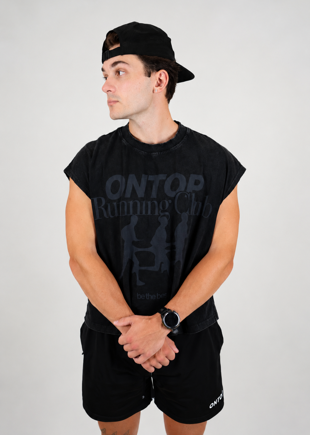 201 - Running Club Cropped Tank