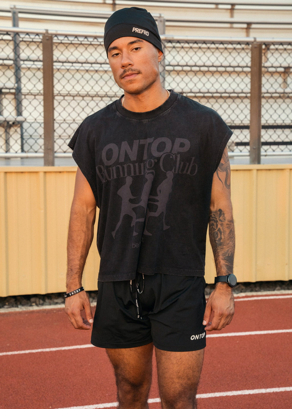 201 - Running Club Cropped Tank