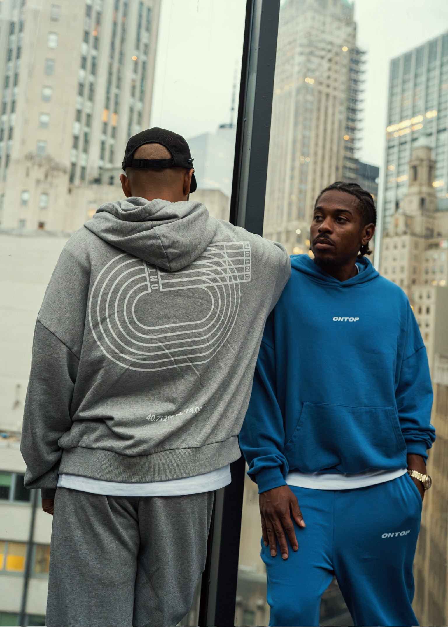 603 - Track Graphic Hoodie